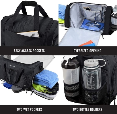 Ultimate Gym Bag 2.0: The Durable Crowdssource Dirancang Tas Duffel Dengan 10 Kompartemen Optimal Termasuk Water Resistant