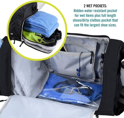 Ultimate Gym Bag 2.0: The Durable Crowdssource Dirancang Tas Duffel Dengan 10 Kompartemen Optimal Termasuk Water Resistant