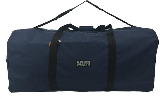 KERJA Berat kargo duffel besar olahraga gear drum set peralatan hardware travel bag atap rak tas (36 &quot;x 17&quot; x 17&quot;, NAVY)