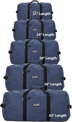 KERJA Berat kargo duffel besar olahraga gear drum set peralatan hardware travel bag atap rak tas (36 &quot;x 17&quot; x 17&quot;, NAVY)
