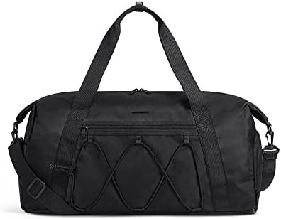 Tas Gym BAGSMART Dengan Ruang Sepatu &amp; Kantong Basah, Tas Duffel Perjalanan Olahraga Ringan, C TO STORE SPORTS SHOES WATER