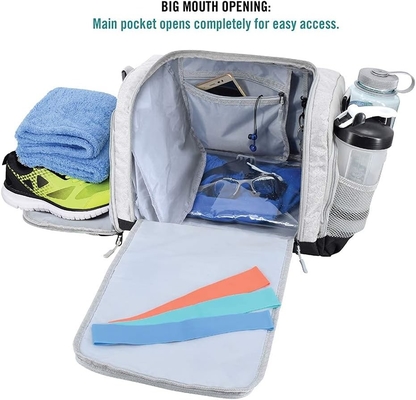 Tas Duffel yang Dirancang Dengan 10 Kompartemen Optimal Termasuk Sepatu Paspor yang Tahan Air