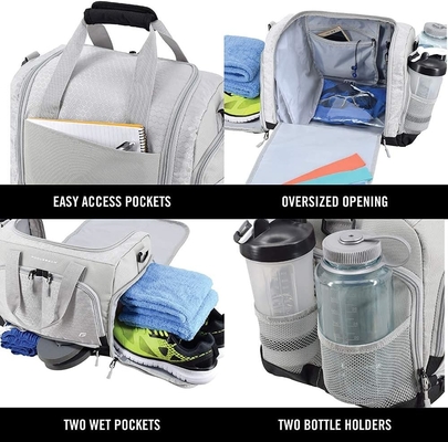 Tas Duffel yang Dirancang Dengan 10 Kompartemen Optimal Termasuk Sepatu Paspor yang Tahan Air