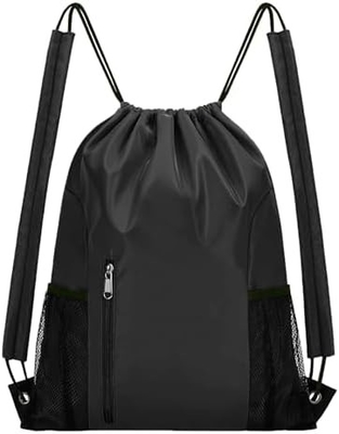 BEEGREEN DRAWSTRING-BACKPACK-GYM-BAG, BAG Olahraga Besar, BAG KERANJANG KERANJANG KERANJANG KERANJANG KERANJANG untuk Pria dan Wanita Merah