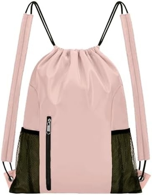 BEEGREEN DRAWSTRING-BACKPACK-GYM-BAG, BAG Olahraga Besar, BAG KERANJANG KERANJANG KERANJANG KERANJANG KERANJANG untuk Pria dan Wanita Merah
