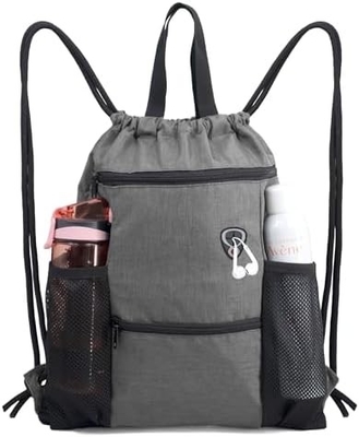 BEEGREEN DRAWSTRING-BACKPACK-GYM-BAG, BAG Olahraga Besar, BAG KERANJANG KERANJANG KERANJANG KERANJANG KERANJANG untuk Pria dan Wanita Merah