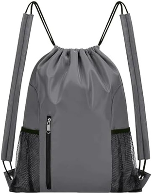 BEEGREEN DRAWSTRING-BACKPACK-GYM-BAG, BAG Olahraga Besar, BAG KERANJANG KERANJANG KERANJANG KERANJANG KERANJANG untuk Pria dan Wanita Merah