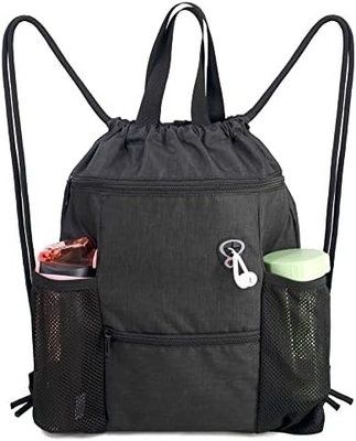 BEEGREEN DRAWSTRING-BACKPACK-GYM-BAG, BAG Olahraga Besar, BAG KERANJANG KERANJANG KERANJANG KERANJANG KERANJANG untuk Pria dan Wanita Merah