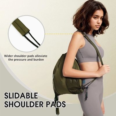 BEEGREEN DRAWSTRING-BACKPACK-GYM-BAG, BAG Olahraga Besar, BAG KERANJANG KERANJANG KERANJANG KERANJANG KERANJANG untuk Pria dan Wanita Merah