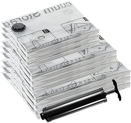 SUOCO 8 KOPO KOPO VAKUUM MEDIUM, KOPO SPACE SAVER DENGAN PEMPOM TANGAN PERJALANGAN, KOPO KOPO KOPO KOPO KOPO KOPO KOPO KOPO