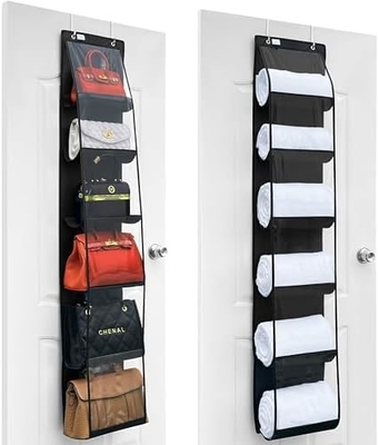 ORGANIZER dompet - 2 Paket, GANGER dompet、2024 MODEL、ORGANIZER dompet untuk lemari、HUK logam tebal, penyimpanan tas tangan