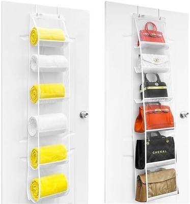 ORGANIZER dompet - 2 Paket, GANGER dompet、2024 MODEL、ORGANIZER dompet untuk lemari、HUK logam tebal, penyimpanan tas tangan