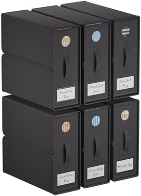 Organiser Sheet dan Storage, 4-Pack, Queen/King Size (Grey), Bed Sheet Organizer, Kain Storage Bin untuk Sheets,