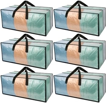 Tas Pindah, Tas Penyimpanan, Tas Penyimpanan Ekstra Besar untuk Perlengkapan Pindah, Sarana Sekolah, Lemari Kamar Tidur,