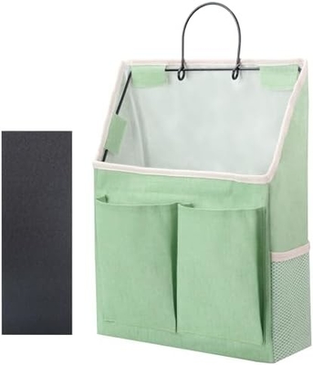 2 Paket Tas Gantung Dinding ORGANIZER keranjang dengan kantong untuk kamar mandi kamar tidur dapur kamar asrama esensial RV penyimpanan dan