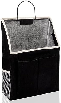 2 Paket Tas Gantung Dinding ORGANIZER keranjang dengan kantong untuk kamar mandi kamar tidur dapur kamar asrama esensial RV penyimpanan dan