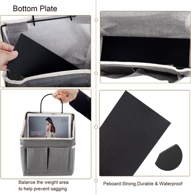 2 Paket Tas Gantung Dinding ORGANIZER keranjang dengan kantong untuk kamar mandi kamar tidur dapur kamar asrama esensial RV penyimpanan dan