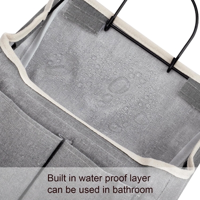 2 Paket Tas Gantung Dinding ORGANIZER keranjang dengan kantong untuk kamar mandi kamar tidur dapur kamar asrama esensial RV penyimpanan dan