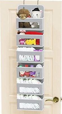 2 Paket Kantong Gantung Dinding Organiser Basket dengan kantong untuk kamar mandi kamar tidur dapur kamar tidur Rv Storage dan O