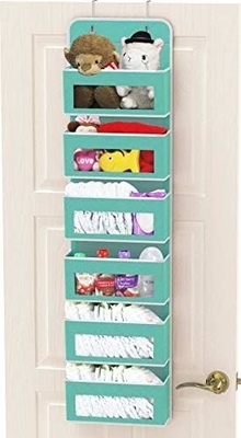 2 Paket Kantong Gantung Dinding Organiser Basket dengan kantong untuk kamar mandi kamar tidur dapur kamar tidur Rv Storage dan O