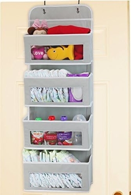 2 Paket Kantong Gantung Dinding Organiser Basket dengan kantong untuk kamar mandi kamar tidur dapur kamar tidur Rv Storage dan O