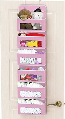 2 Paket Kantong Gantung Dinding Organiser Basket dengan kantong untuk kamar mandi kamar tidur dapur kamar tidur Rv Storage dan O