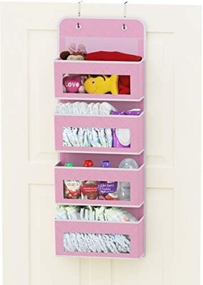 2 Paket Kantong Gantung Dinding Organiser Basket dengan kantong untuk kamar mandi kamar tidur dapur kamar tidur Rv Storage dan O