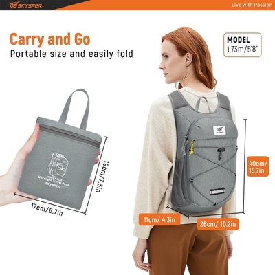 SKYSPER Backpack Hiking Lipat - 10L Daypack Rambut Rambut Rambut Rambut Rambut Rambut Rambut Rambut Rambut Rambut