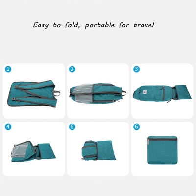 Tas ransel hiking 15L Ultralight Ringan Kemasan ransel hiking Water Resistant Lipat Daypack untuk perjalanan (Grey)