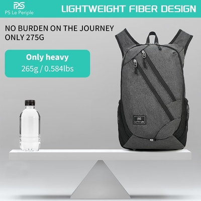 Tas ransel Daypack kecil 15L Hiking ransel lipat ransel kecil ringan tas ransel Packable paket hari perjalanan untuk wanita pria, bl