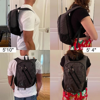 Tas ransel Daypack kecil 15L Hiking ransel lipat ransel kecil ringan tas ransel Packable paket hari perjalanan untuk wanita pria, bl