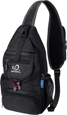 Airfly Packable kecil crossbody Sling ransel bahu tas dada Daypack untuk hiking perjalanan
