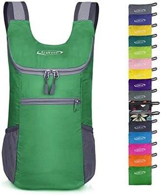 G4Free Tas ransel kecil 11 L lipat ultralight untuk perjalanan, berkemah, olahraga, bersepeda, pria dan wanita