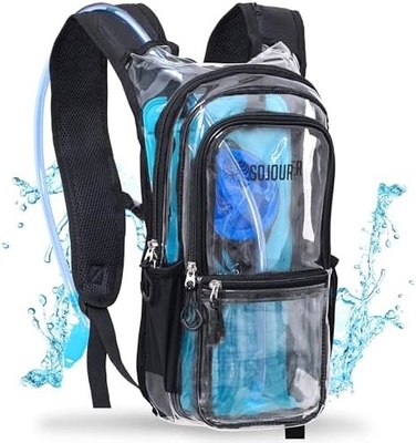 Paket Hidrasi Sojourner, Tas ransel hidrasi - Tas ransel air dengan 2 liter hidrasi kandung kemih, Festival Essential - Rave