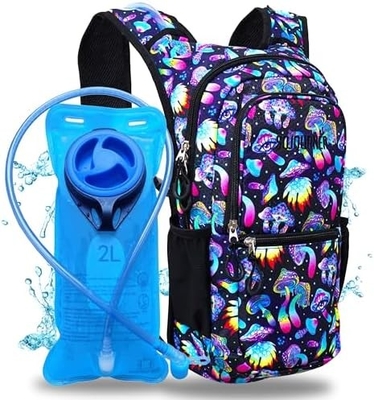 Paket Hidrasi Sojourner, Tas ransel hidrasi - Tas ransel air dengan 2 liter hidrasi kandung kemih, Festival Essential - Rave
