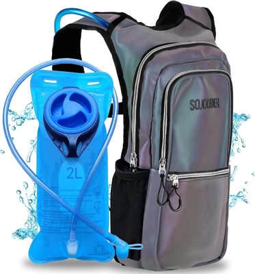 Paket Hidrasi Sojourner, Tas ransel hidrasi - Tas ransel air dengan 2 liter hidrasi kandung kemih, Festival Essential - Rave