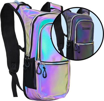 Paket Hidrasi Sojourner, Tas ransel hidrasi - Tas ransel air dengan 2 liter hidrasi kandung kemih, Festival Essential - Rave