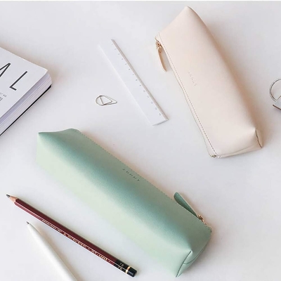 Doraking Pencil Bag Pen Case Kosmetik Makeup/ Stationery Bag Bag Case/PU Kulit Kantong Kecil Mahasiswa Stationery