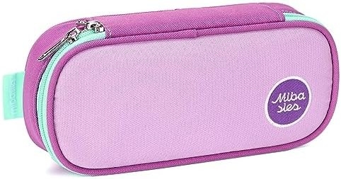 mibasies Kids Pencil Case for Girls and Boys Soft Rainbow Pen Box Bag (Rainbow 1)