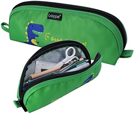 Gloppie Cute Pencil Case Kawaii Pencil Pouch Pencil Case kecil Kantong pensil sederhana dengan Zipper Pen Case Bus Pen Case,