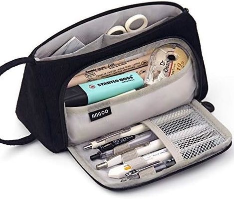 EASTHILL Kapasitas besar Pencil Case Tas Pen Case Kantong Kantor Kantong Sekolah Perguruan Tinggi Office Organizer untuk Remaja Gadis