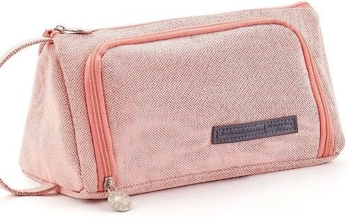 EASTHILL Kapasitas besar Pencil Case Tas Pen Case Kantong Kantor Kantong Sekolah Perguruan Tinggi Office Organizer untuk Remaja Gadis
