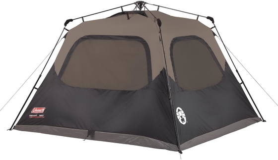 Coleman Camping Tent dengan Instalasi Instan, 4/6/8/10 Orang Tenda tahan cuaca dengan Teknologi WeatherTec, Double-Thick
