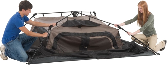 Coleman Camping Tent dengan Instalasi Instan, 4/6/8/10 Orang Tenda tahan cuaca dengan Teknologi WeatherTec, Double-Thick