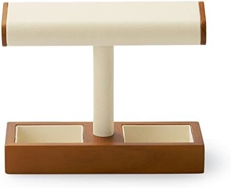 Solid Wood Watch Display Stand T-bar Watch Stand Perhiasan Holder Stand Kasus Jam Tangan Untuk Pria Watch Holder Organizer Untuk Pria