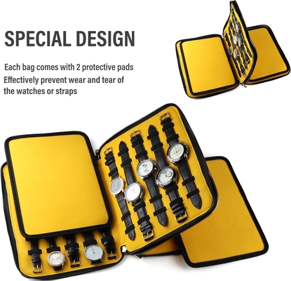 40 Slot Tas Kasus Besar Jam Tangan Band Storage Strap Organizer Double Layer, Jam Tangan dan Tali Organizer untuk Apple