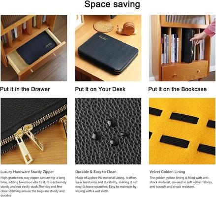 40 Slot Tas Kasus Besar Jam Tangan Band Storage Strap Organizer Double Layer, Jam Tangan dan Tali Organizer untuk Apple