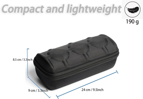 3 watch travel case roll, Hard watch carry case roll display storage holder box with soft foam pillows comfortably fit all size