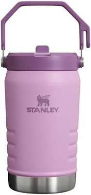 IceFlow Tumbler stainless steel dengan jerami, botol air terisolasi vakum untuk rumah, kantor atau mobil, cangkir yang dapat digunakan kembali