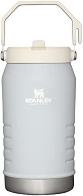 IceFlow Tumbler stainless steel dengan jerami, botol air terisolasi vakum untuk rumah, kantor atau mobil, cangkir yang dapat digunakan kembali